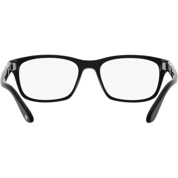 imagePersol PO3012V Square Prescription Eyewear FramesBlackSilverDemo Lens