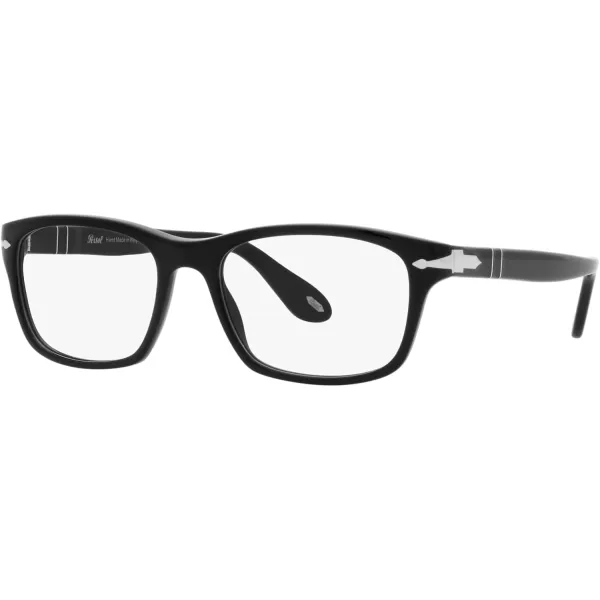 imagePersol PO3012V Square Prescription Eyewear FramesBlackSilverDemo Lens