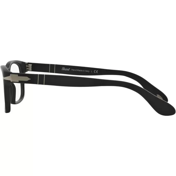 imagePersol PO3012V Square Prescription Eyewear FramesMatte BlackDemo Lens