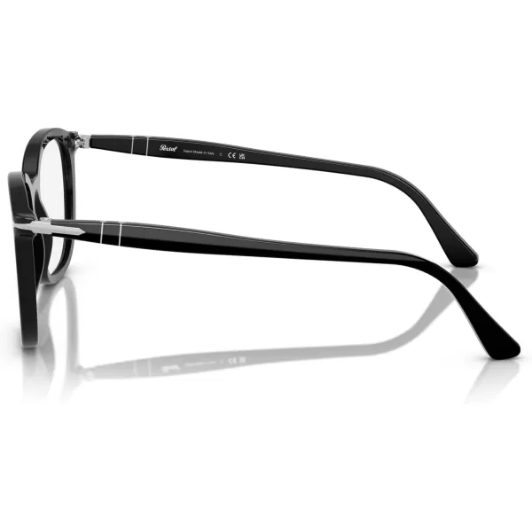 imagePersol Po3355v Square Prescription Eyewear FramesBlackDemo Lens