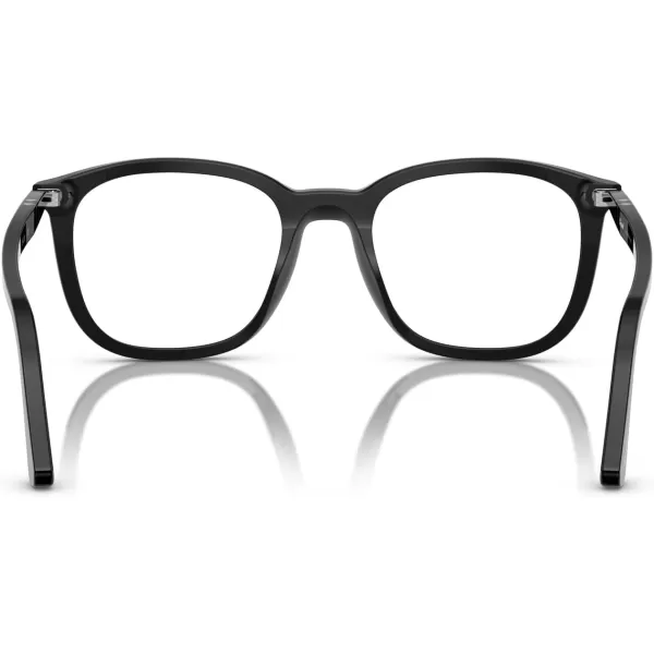 imagePersol Po3355v Square Prescription Eyewear FramesBlackDemo Lens