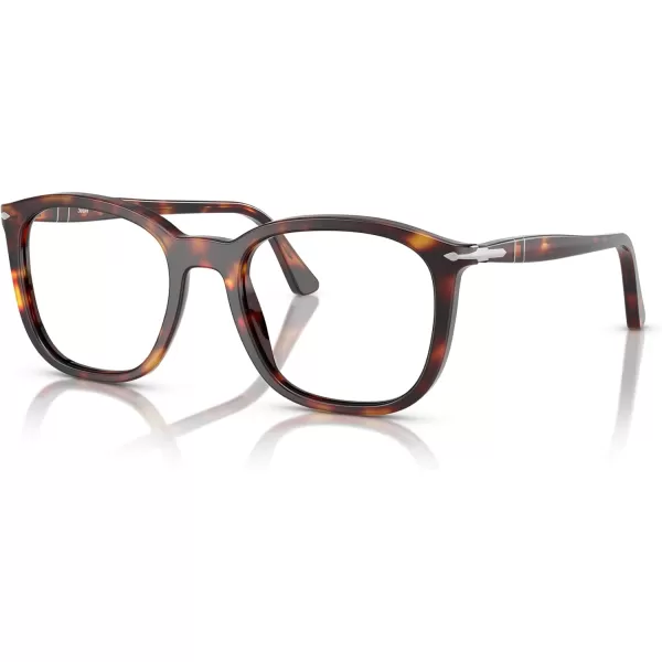 imagePersol Po3355v Square Prescription Eyewear FramesHavanaDemo Lens