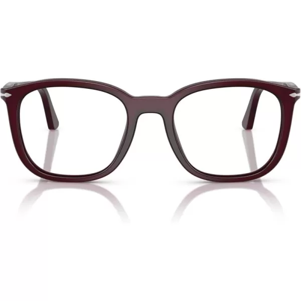 imagePersol Po3355v Square Prescription Eyewear FramesMilky PlumDemo Lens