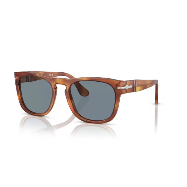 imagePersol Mens Po3333s Elio Square SunglassesTerra Di Siena
