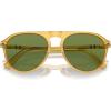 imagePersol Mens Po3302s Aviator SunglassesMieleGreen