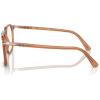 imagePersol Mens Po3337v Round Prescription Eyewear FramesTransparent BrownDemo Lens