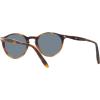 imagePersol PO3092SM Steve McQueen Round SunglassesDark TortoiseLight TortoiseLight Blue