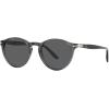 imagePersol PO3092SM Steve McQueen Round SunglassesDark Transparent GreyDark Grey