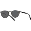 imagePersol PO3092SM Steve McQueen Round SunglassesDark Transparent GreyDark Grey