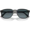 imagePersol Po3019s Square SunglassesTransparent GreyLight Blue Gradient Dark Blue
