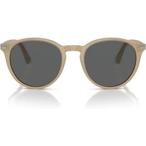 imagePersol PO3152S Round SunglassesOpal BeigeDark Grey