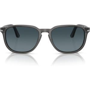 imagePersol Po3019s Square SunglassesTransparent GreyLight Blue Gradient Dark Blue