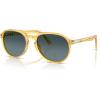 imagePersol PO3235S Aviator SunglassesMieleLight Blue Gradient Dark Blue