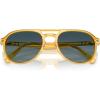 imagePersol PO3235S Aviator SunglassesMieleLight Blue Gradient Dark Blue