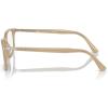 imagePersol Po3189v Rectangular Prescription Eyewear FramesOpal BeigeDemo Lens