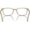 imagePersol Po3189v Rectangular Prescription Eyewear FramesOpal BeigeDemo Lens