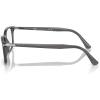 imagePersol Po3189v Rectangular Prescription Eyewear FramesTransparent GreyDemo Lens