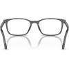 imagePersol Po3189v Rectangular Prescription Eyewear FramesTransparent GreyDemo Lens