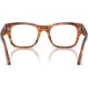 imagePersol Po3297v Rectangular Prescription Eyewear FramesStriped BrownDemo Lens