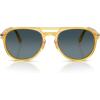 Miele/Light Blue Gradient Dark Blue