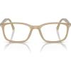 imagePersol Po3189v Rectangular Prescription Eyewear FramesOpal BeigeDemo Lens