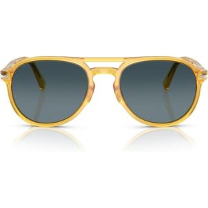 imagePersol PO3235S Aviator SunglassesMieleLight Blue Gradient Dark Blue