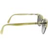 imagePersol PO3199S Square SunglassesStriped IvoryBlue Gradient Brown