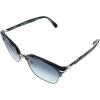 imagePersol PO3199S Square SunglassesStriped BlackGrey Gradient Blue