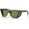 imagePersol PO0009 Square Sunglasses HavanaGreen 57 mm