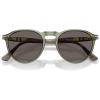imagePersol PO3286S Round SunglassesTransparent GreenDark Grey