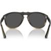 imagePersol Po0649co Aviator SunglassesLight Brown HornSmoke