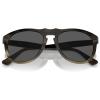 imagePersol Po0649co Aviator SunglassesLight Brown HornSmoke