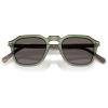 imagePersol Po3292s Square SunglassesTransparent GreenDark Grey