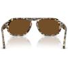 imagePersol Po3369s Aviator SunglassesAmber BrownPirate BlackBrown Polarized