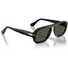 imagePersol Po3369s Aviator SunglassesBlackGreen