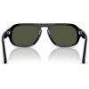 imagePersol Po3369s Aviator SunglassesBlackGreen