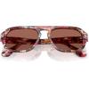 imagePersol Po3369s Aviator SunglassesCyclamenKhakiBrown