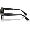 imagePersol Po3370s Aviator SunglassesBlackGreen