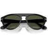 imagePersol Po3370s Aviator SunglassesBlackGreen