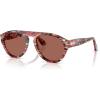 imagePersol Po3370s Aviator SunglassesCyclamenKhakiBrown