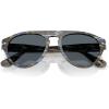 imagePersol Po3370s Aviator SunglassesFrost GreyNautical BlueBlue