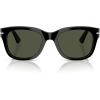 imagePersol Po3372s Square SunglassesBlackGreen