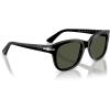 imagePersol Po3372s Square SunglassesBlackGreen