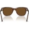 imagePersol Po3372s Square SunglassesStriped BrownPolarized Brown