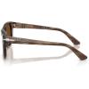 imagePersol Po3372s Square SunglassesStriped BrownPolarized Brown