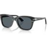 imagePersol Po3372s Square SunglassesStriped GreyBlue