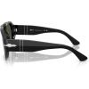 imagePersol Po3373s Vincent Aviator SunglassesBlackGreen