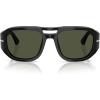 imagePersol Po3373s Vincent Aviator SunglassesBlackGreen