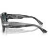 imagePersol Po3373s Vincent Aviator SunglassesStriped GreyLight Blue Gradient Dark Blue
