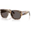 imagePersol Po3380s Square SunglassesBrownBeige TortoiseDark Grey